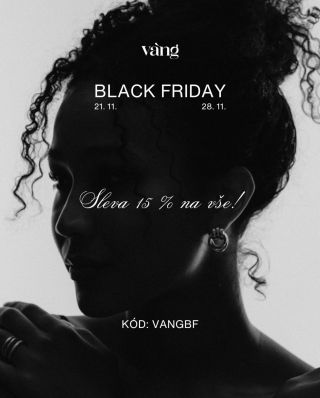 Největší sleva roku je tady ❤️‍🔥 -15 % na vše s kódem VANGBF. Ideální chvíle udělat radost českým šperkem sobě, mamince,...